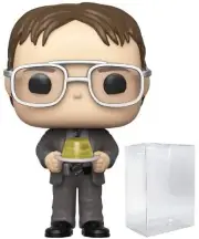 Funko The Office - Dwight Schrute with Gelatin Stapler Pop Vinyl Figure (Bund...