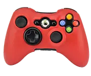 Silicone Cover For XBOX 360 Controller Skin Case Red