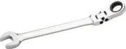 Mobarel Tools 75° Off-Set Flex-Head Combination Ratcheting Wrench