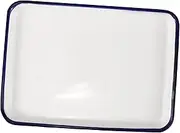 Enamel Roasting Pan Non Stick Baking Tray for Pizza Fruit Bread Enamel Cookware Versatile Oven Dishwasher Safe Food Container for Home Restaurant Use