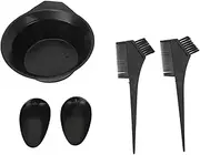 Hair Coloring Tools, Full Equipment Reusable Ear Cover Hair Dye Kit for Home