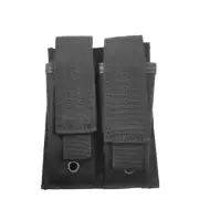 Tactical Pouch Double Molle Nylon Folding Knife Flashlight Magazine EDC Holster