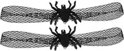 Mipcase 2pcs Spider Necklace Choker Halloween Cat Neckwear Cat Neck Collar Halloween Kitten Collar Cat Collars for Small Cat Collar for Cats Cat Mesh Collars Accessories Cosplay Metal