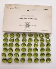 Factory Pack Swarovski Crystal Light Olivine AB 12mm Lentil 5100 Beads; 48pc