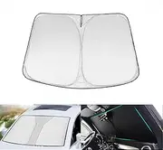 KYVQJDGS Fit for VW Golf Mk 7 2013-2020, Car windscreen Sun Shade, Sun Protection Portable Car Sunshade windscreen, Easy to Use