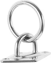 HOUDERCO Tie Down Surface Mount Hook Trailer Tow Hook for Trucks and Trailers Heavy Duty Eye Plate Bracket Design Versatile Towing