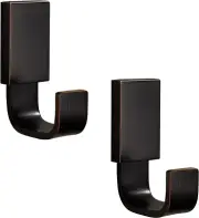 BigBig Home Bronze Towel Hooks, Bathroom Robe Hooks Oil Rubbed, 2 pack