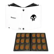 Ultra Pro Magic The Gathering Mana 8 9-Pocket Zip Pro Binder – Swamp