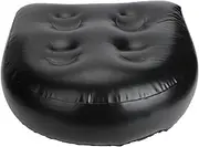 Inflatable Hot Tub Seats, PVC Soft Spa Seat Air Cushion Massage Pad Inflatable SPA Cushion Water Injection Massage Pad Inflatable Air Mat Booster Seats Blow Up Hot Tub Chair