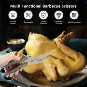 Kitchen Scissors Stainless Steel Kitchen Shears Sturdy Enduring Poultry StUCr
