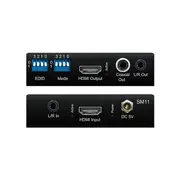 Blustream HDMI 2.0 HDCP 2.2 Signal Manager 4K/60Hz Audio EMB/DEMB/EDID 5V 3.5mm