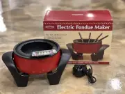Back to Basics Fondue Maker New in Box with 8 Fondue Forks Free Shipping