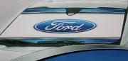 ford powerstroke car sun shade protector truck windshield window dash sunshade