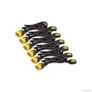 APC 6-Feet Power Cord Kit - 6 EA - Locking - C13 to C14 - North AP8706S-NAX744