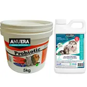 Bundle and Save 10% - ANUERA Complete Health Pack for Pets 5kg Probiotic + 2.5 Litre Salmon Oil