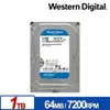 《銘智電腦》威騰【WD10EZEX / 1TB】(藍標) Caviar Blue/ 3.5吋硬碟 (全新 /含稅 /刷卡 )