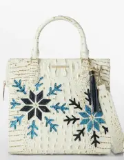 Brahmin Caroline Satchel, Snowball Snowdrift Melbourne NWT