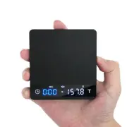 Metal Coffee Scale with Timer, Espresso Scale with Auto Timing, 3 Mode for Es...