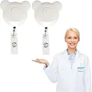 Night Shift Nurse Essentials, Nurse Light Clip On Flashlight, Badge Reel Lights for Nurses Gift,Rechargeable