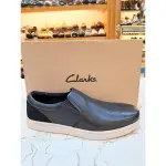 CLARKS 男經典休閒便鞋，黑7.5，原價4880特價3904，印度製造，尺寸對照UK7.5 US8.5 EU41.5