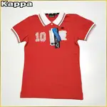 義大利品牌 KAPPA POLO衫 新品【女S】小尺碼 大紅色 GOLF 高爾夫 短袖排汗衫 POLO A1393K