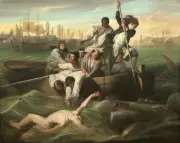 John Singleton Copley - Watson and the Shark Giclee Fine Art Print on Canvas 36"