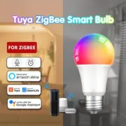 9/12/15/18W Tuya Zigbee E27 RGB Smart Light Bulb 110V 220V Smart Life Control Di