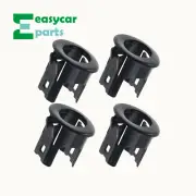 4X Reverse Parking Sensor Cover Black Fit for Nissan Rogue 19-20 28533-7FL0B