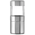 1 x Silver Manual Stainless Steel Salt Pepper Mill Grinder