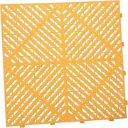 LIFKOME Plastic Grate Non Slip Drainage Mats for Car Wash Heavy Duty Interlocking Floor Tiles Durable Support for Vehicles Easy Maintenance Quick Drainage Design Square Deck Panel