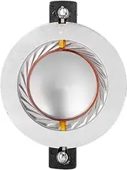 Horn Treble Film Resin Membrane Drive Head Tweeter Voice Coil, Film, DIY, High Reliability, Low Consumption, Sturdy, Terminal Block, 8Ω, Home Theatre System, Professional and