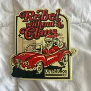 dutch bros sticker Rebel without a Clause