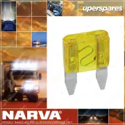Narva Brand 20 Amp Yellow Colour Mini Blade Fuse - Box Of 50 52720