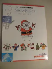 Bernina Artista & Deco Embroidery Designs Card #765 SnowFlakes by Cheri Strole