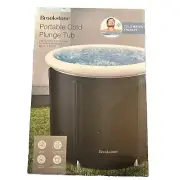 Brookstone Plunge Tub, Portable Cold Plunge Tub NIB