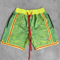 在飛比找蝦皮購物優惠-【花野製造】籃球褲 Trillest 湖人綠色腰果花紋數位印