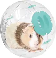 Toys for Hamsters | Silent Transparent Gerbil Ball | Small Pet Toy for Sports Fitness Gerbil Ferret Play Dwarf Chinchilla Indoor Outdoor Game