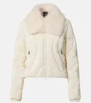 [Perfect Moment] Perfect Moment Carving Quilted ski jacket AU 16 white