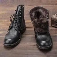 在飛比找ETMall東森購物網優惠-Men Winter Warm Shoes Natural 