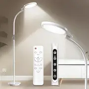 Trayvespace SAD Lamp, 10000LUX SAD Light Therapy Lamp with Remote, 5 Color Temperature & Brightness SAD Lamp Light Therapy with Timer/Memory for Reading, Office, Home