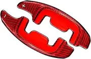 Shuogoufeng Store Steering Wheel Paddle Shifter Compatible with B*ENZ CLS53 E53 E63 GT50 GT53 SL55 2021 2022 2023(Red)