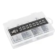 Fishing Rod Tips | 40 Pieces Fishing Pole Eye Repair Kit Rod Eyelet Repair Kit | Portable Pole Eyelets Replacement Parts for Sea Rods