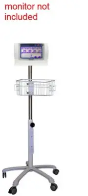 Rolling stand for Nonin Lifesense RespSense Patient Monitor (small wheel )