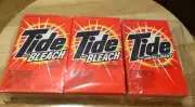 Vintage Lot of 3 Tide 1998 Sample Boxes Tide with Bleach / Detergent. Sealed.