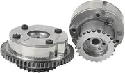 2PCS Intake&Exhaust Camshaft Sprocket，Compatible with Lincoln Mustang Taurus Navigator Edge F-150 3.5L AT4Z6C525B AT4Z6256B