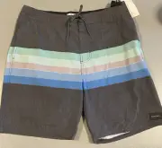 Rip Curl Mens board shorts Size 28 Adult swim trunks. NWT.