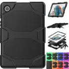 For Samsung Galaxy Tab A7 A8 A9+ Shockproof Hard Case Stand With Screen Cover