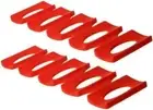 2pc Kitchen Cabinet Fridge Silicone Can Racker Holder Wine Stacker Beer Can Rack