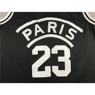 NBA球衣芝加哥公牛巴黎 #23 blackl2160 N NBA高品質運動球衣
