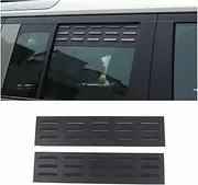 Compatible For Land Rover Defender 90 110 130 2004-2023 Car Rear Side Window Louvers Air Vent Scoop Shades Cover Trim Blinds Car Accessory(For 2020-2023)